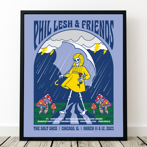 Phil Lesh & Friends Poster - The Salt Shed, Chicago 2023