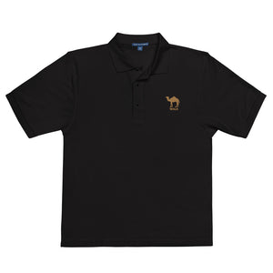 Men's 'Camel Walk' Embroidered Polo Tshirt (runs large)