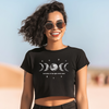 'We'll Dance in the Light of the Moon' Crop Tee