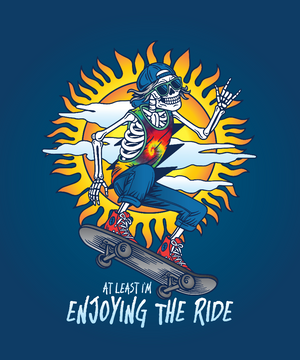 Men's "Enjoying the Ride" Hoodie