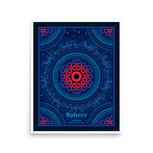 Phish Poster - Sphere, Las Vegas NV 2024