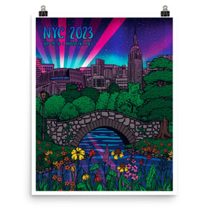 Phish Poster - Madison Square Garden, NYC 2023