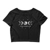 'We'll Dance in the Light of the Moon' Crop Tee