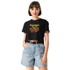 Women’s 'Jerry Says Be Nice' Crop Tee