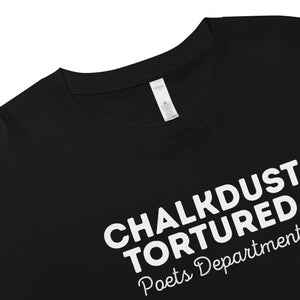 Women’s 'Chalkdust Poets Dept.' Crop Tee