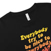 Women’s 'Jerry Says Be Nice' Crop Tee