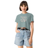 Women’s 'Jerry Says Be Nice' Crop Tee