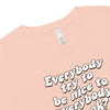 Women’s 'Jerry Says Be Nice' Crop Tee