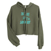 'The Life Of A Lawnboy' Crop Hoodie