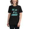 'The Life Of A Lawnboy' Tee (women's sizing)