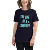 'The Life Of A Lawnboy' Tee (women's sizing)