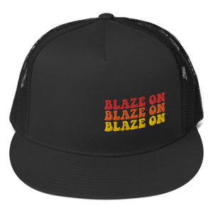 Blaze On Trucker Hat