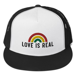 Love is Real Trucker Hat