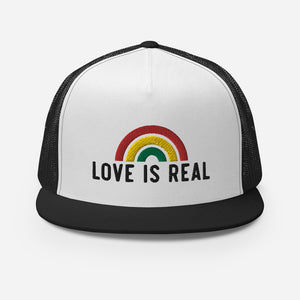 Love is Real Trucker Hat