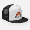 Love is Real Trucker Hat