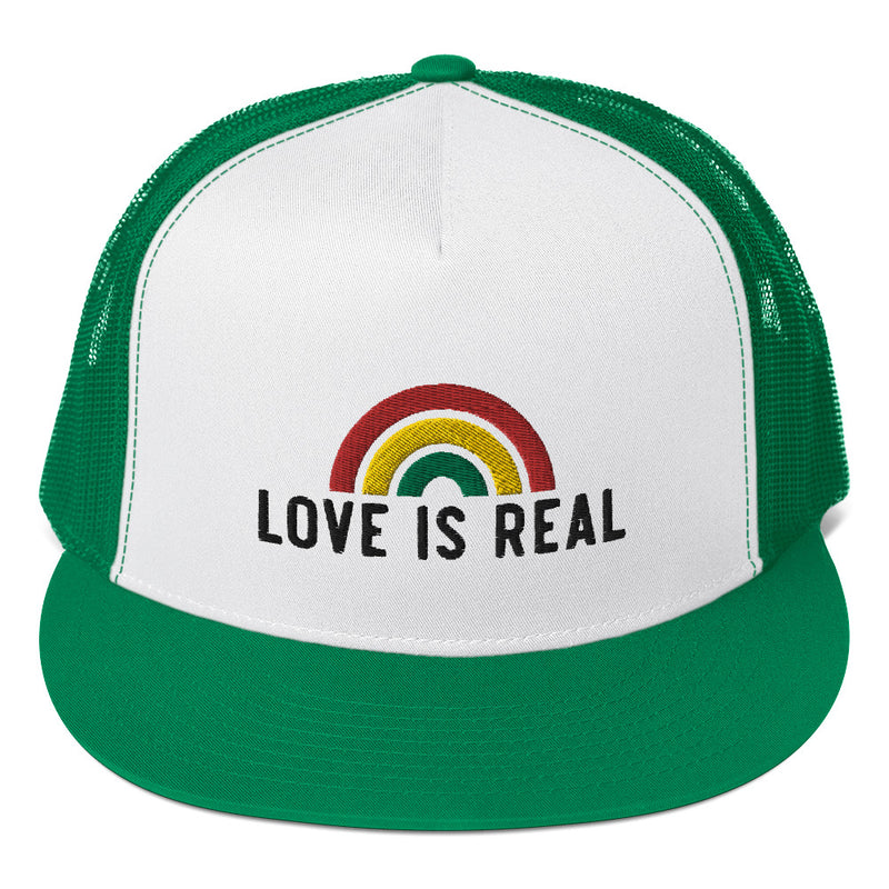 Love is Real Trucker Hat