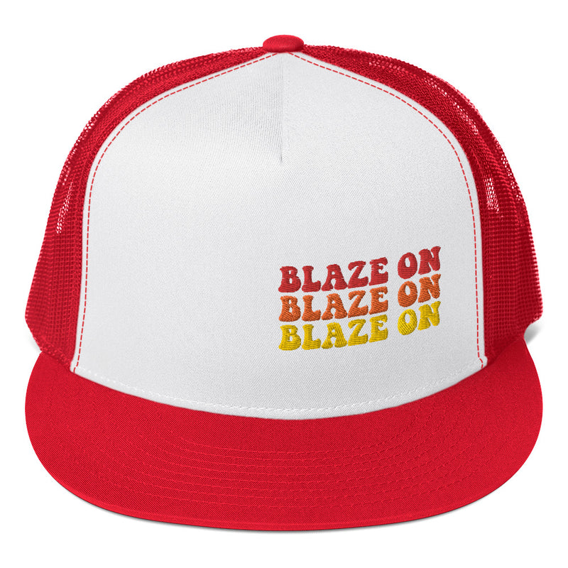 Blaze On Trucker Hat