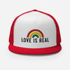 Love is Real Trucker Hat
