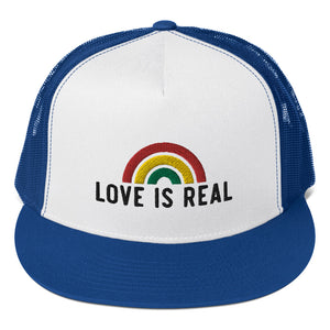 Love is Real Trucker Hat