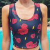 It Must Have Been The Roses Crop Top