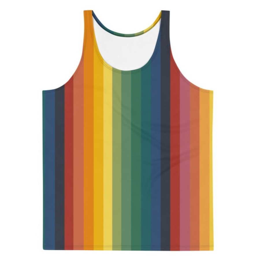 Men's Rainbow Jerry Tank