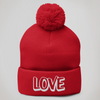 'LOVE' Pom Pom Beanie