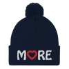 'MORE' Pom Pom Beanie