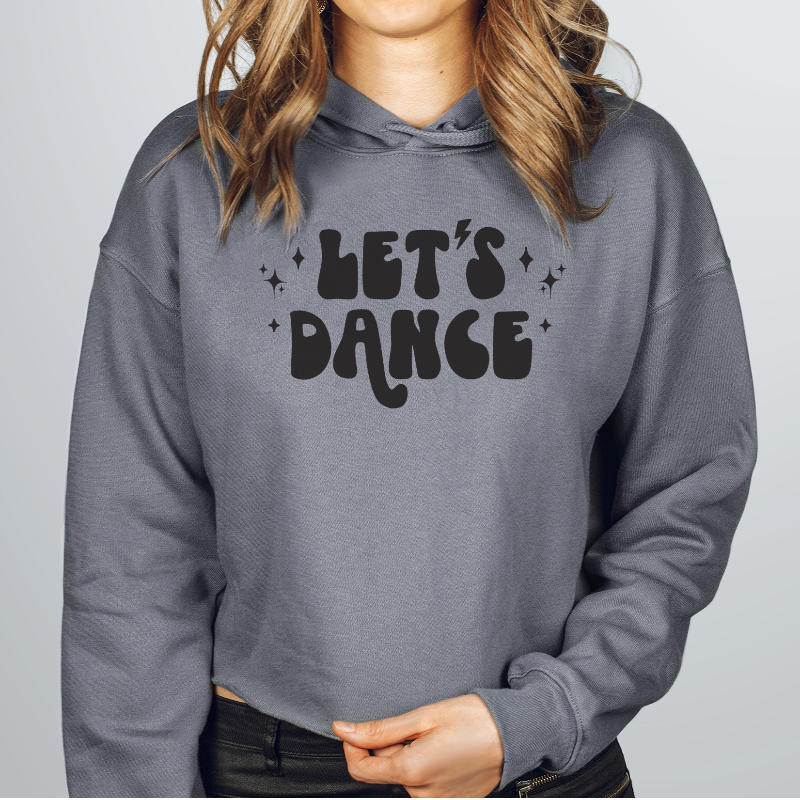 Let's Dance Crop Hoodie