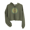Everything's Right Crop Hoodie