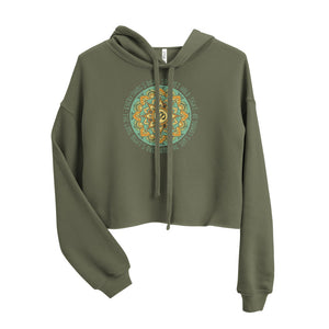 Everything's Right Crop Hoodie