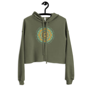 Everything's Right Crop Hoodie