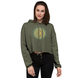 Everything's Right Crop Hoodie