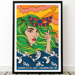 Phish Poster - Atlantic City, NJ 2021