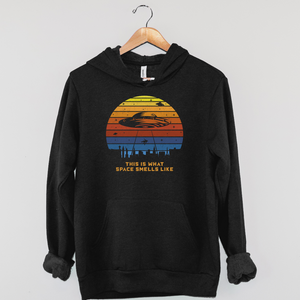 'This Is What Space Smells Like' Hoodie, Unisex
