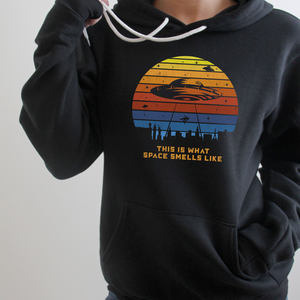 'This Is What Space Smells Like' Hoodie, Unisex