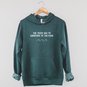 'Surrender to the Flow' Hoodie, Unisex