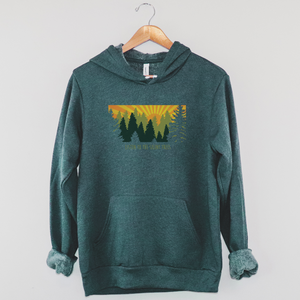Men's Walls of the Cave Hoodie, Listen to the Silent Trees