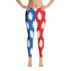 Lazy Lightning Leggings, Red White & Blue