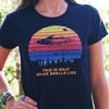 'Say it to me SANTOS' Tee, This is what space smells like (women's sizing)