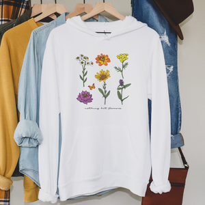 'Nothing But Flowers' Hoodie, unisex
