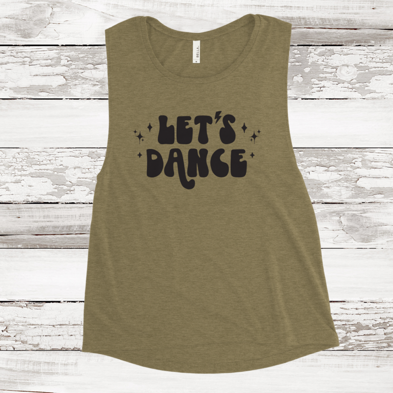 Women's Muscle Tank - Let's Dance