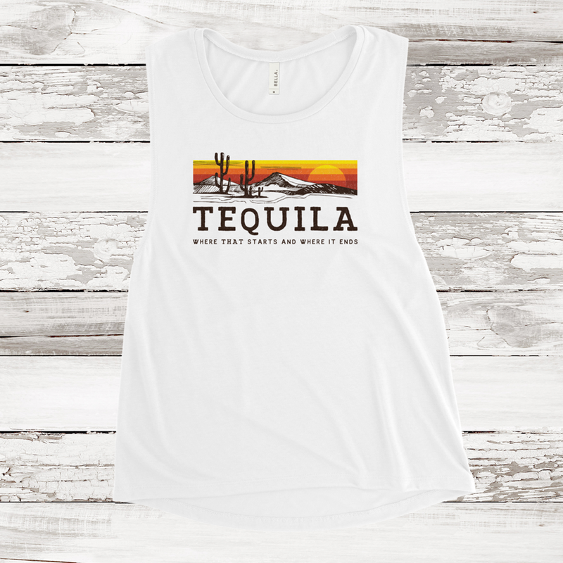 Women's Muscle Tank - Mexican Cousin