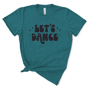 'Let's Dance' Tri-Blend Tee (unisex sizing)