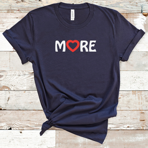 'MORE' Tee (unisex sizing)
