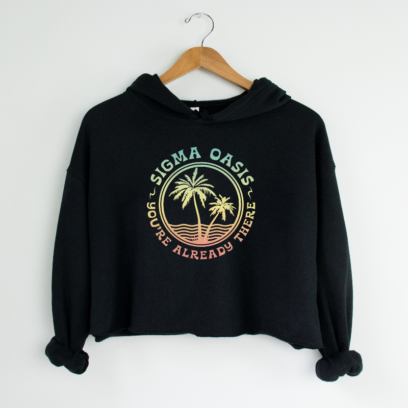 Sigma Oasis Crop Hoodie