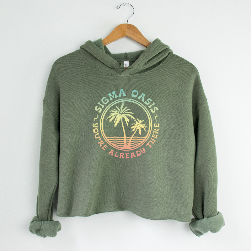 Sigma Oasis Crop Hoodie