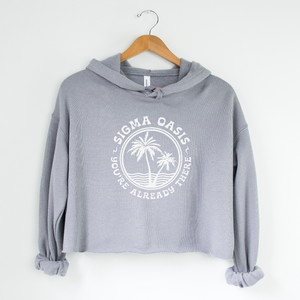 Sigma Oasis Crop Hoodie