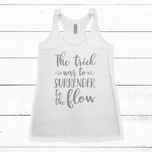 Women's Tank - The Lizards, Surrender to the Flow