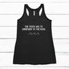 Women's Tank - The Trick was to Surrender to the Flow