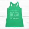 Women's Tank - Scarlet Begonias